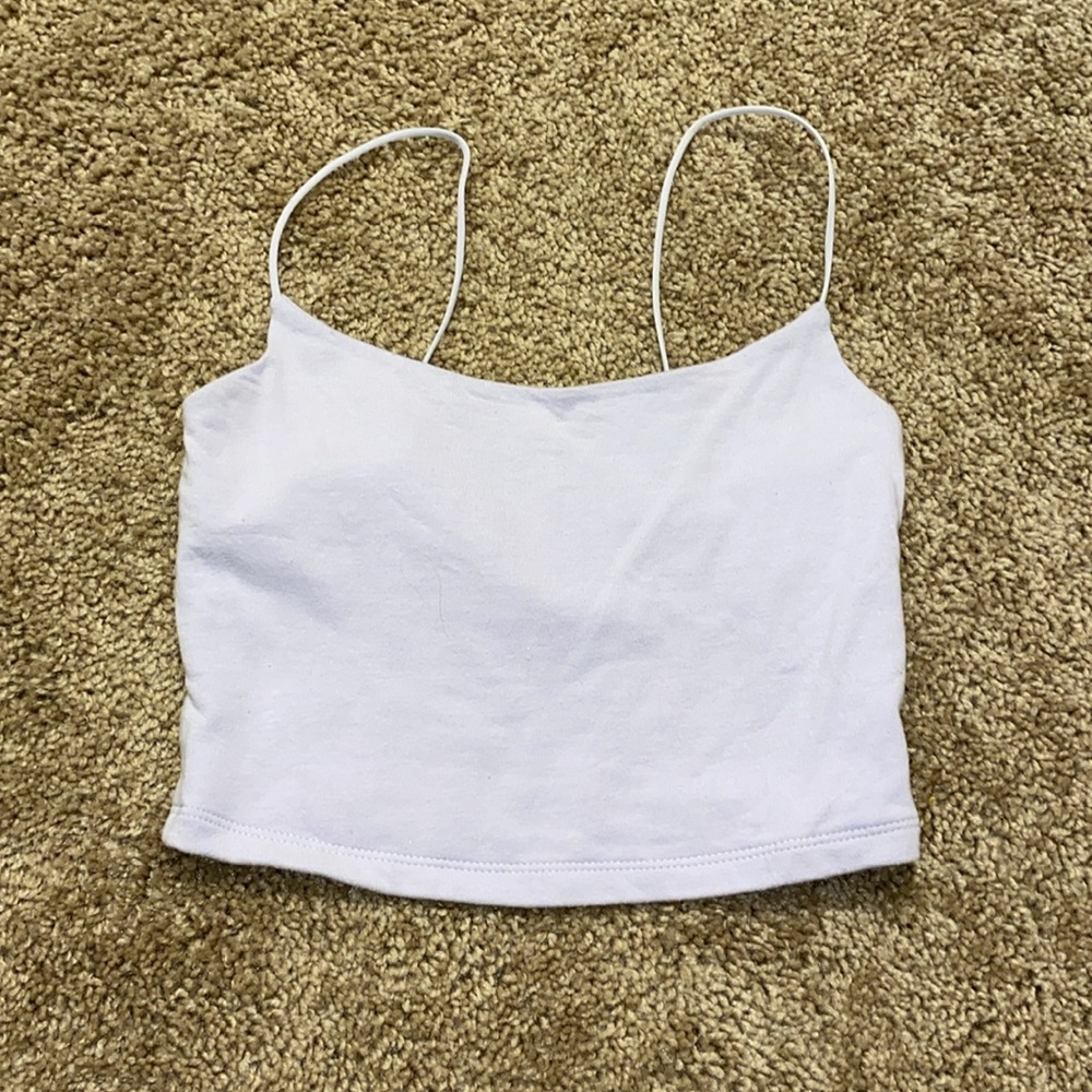 Lavender Aeropostale crop tank